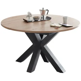 58 aufm Kessel Edda 8 Ø 110 cm graphit/Asteiche
