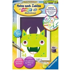 RAVENSBURGER 28776 Malen nach Zahlen - Freches Monster