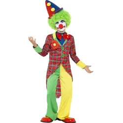 Carlo Clown Kinderkostüm - Kinder-7-9-Jahre