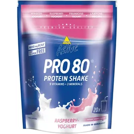 INKOSPOR Active Pro 80 Himbeer-Joghurt Pulver  500 g