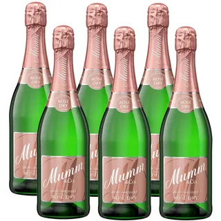 Mumm Rosé Dry Jahrgangssekt trocken 0.75 l)