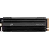 Corsair MP600 PRO 2TB M.2 NVMe PCIe x4 Gen4 SSD (Lesegeschwindigkeitenvon bis zu 7.000 MB/s sowie sequenziellen Schreibgeschwindigkeiten bis 6.550 MB/s, Hochgeschwindigkeitsschnittstelle) Schwarz