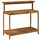 vidaXL Umtopfbank 111,5 x 48,5 x 107 cm Massivholz beige/braun