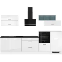 Impuls Küchen Küchenzeile New York 320 cm weiß