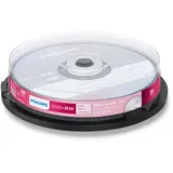 Philips DVD-RW Rohlinge High-Speed (4.7 GB / 120 Minuten Video, 1-4x Speed, 10er Spindel, rewritable/überschreibbar)