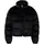 Alpha Industries Damen Fur Puffer Jacke, Black, XS