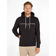Tommy Hilfiger Core Logo Kapuzenpullover Jet Black 2XL