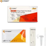 10x 1Stk. CITEST Diagnostics- COVID-19 Antigen Rapid Test (Nasal Swab) AT1350/21 Selbsttest zur Eigenanwendung - ID 1476