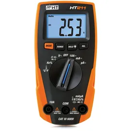 HT Instruments HT211 Hand-Multimeter digital (CAT III 600V)
