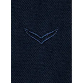 TRIGEMA Poloshirt TRIGEMA "TRIGEMA Business-Poloshirt", Herren, Gr. M, blau (navy), 100% Baumwolle, Basic, Shirts