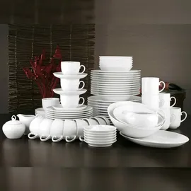 SELTMANN WEIDEN Rondo/Liane Teetasse mit Untertasse 0,2 l Weiß 6 St.