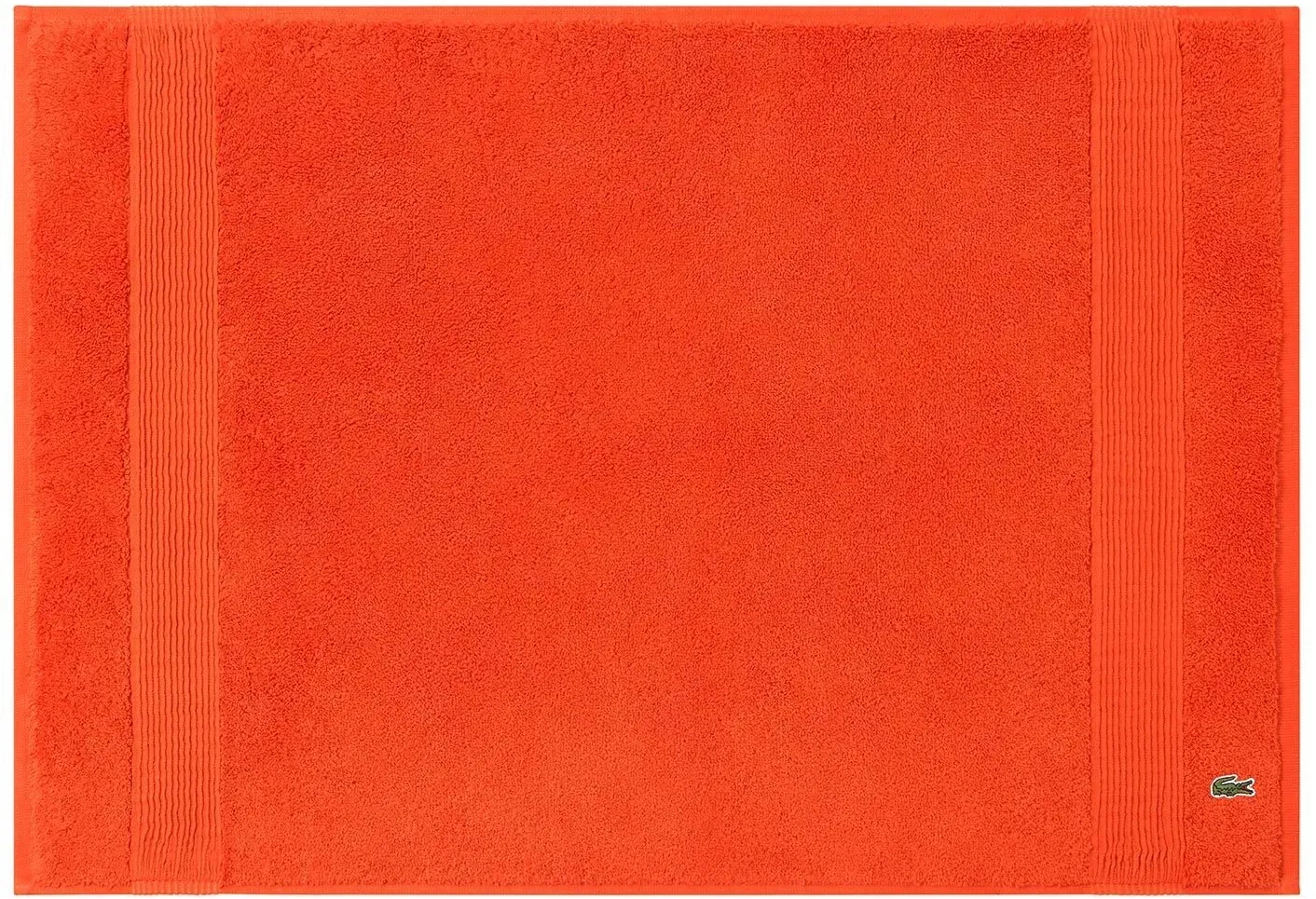Lacoste Badematte Lecroco 50x70 cm | glaieul - orange