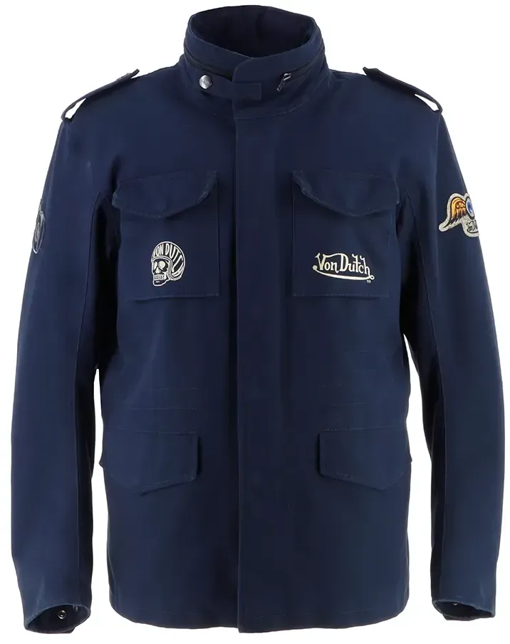 Von Dutch Section Jacke - Blue - XL