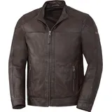 Ross & Cole Lederjacke Dunkelbraun 56