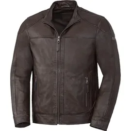 Ross & Cole Lederjacke Dunkelbraun 56