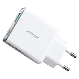 Joyroom JR-TCF14 20W USB-A/USB-C Wandladegerät superdünn Weiß