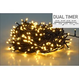 Spetebo LED Beleuchtung 40 LED - Dual Timer