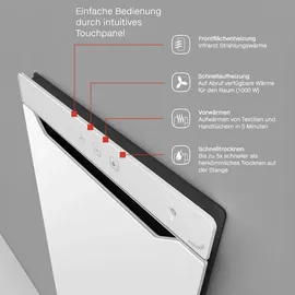Zehnder Zenia Wärmekomfortgerät für Fertigmontage, ZZNA10450000000, ZENRW-100-045/X