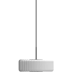 Tom Rossau TR36 Pendelleuchte, Ø 54 x 18 cm, weiß