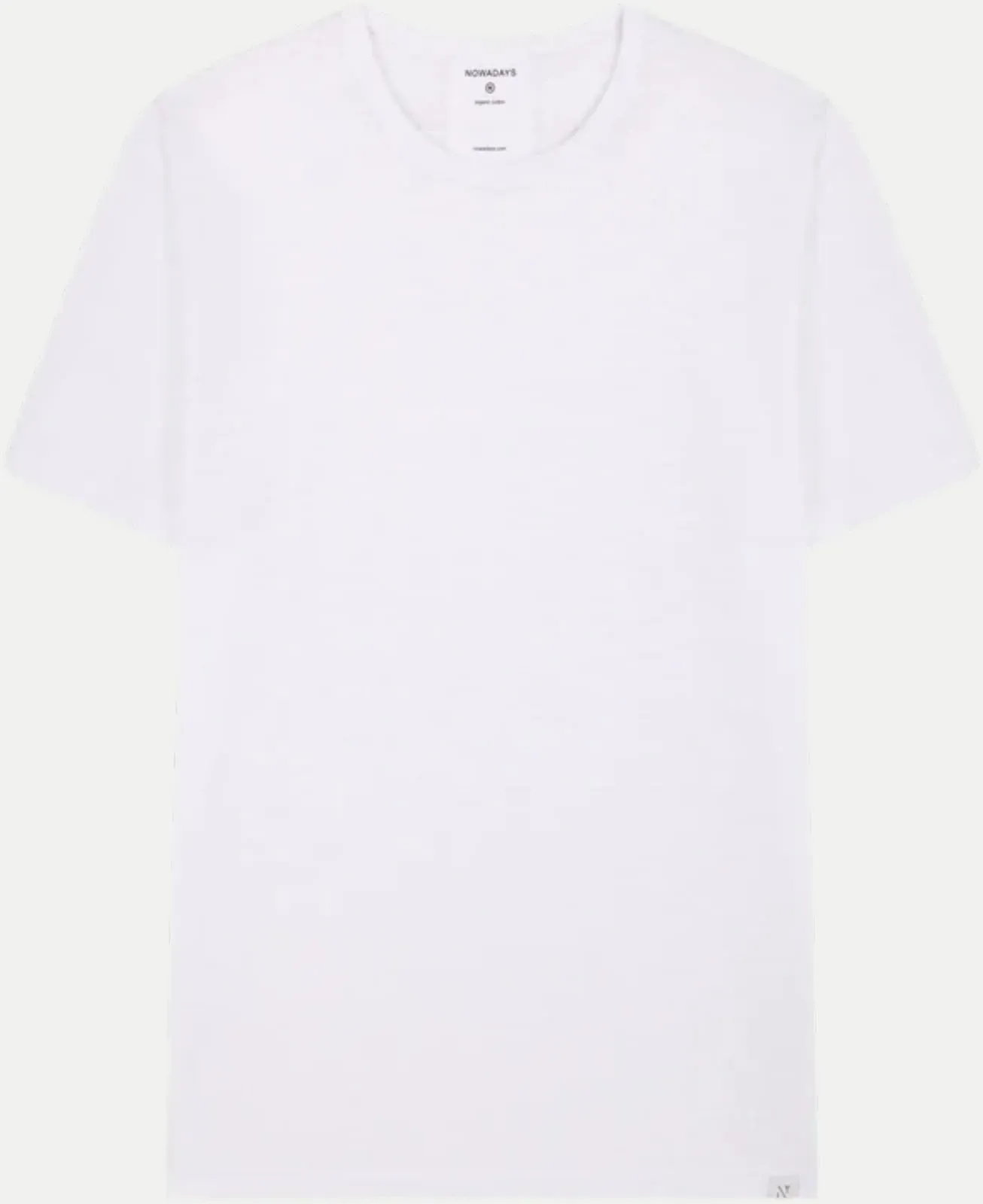 Basic T-Shirt Weiß L