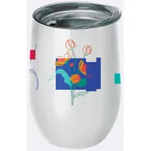 Chic.Mic Thermobecher bioloco office CUP 420 ml - digital flowers