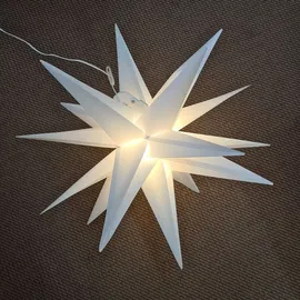 FHS International FHS LED Stern Kunststoff weiß Ø 58 cm