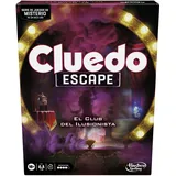 Hasbro Gaming Cluedo Escape: Der Club des Illusionisten, Mystery-Brettspiel Typ Escape Room für Halloween, kooperative Logikspiele für Jungen und Mädchen ab 10 Jahren, 1 bis 6 Spieler