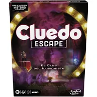 Hasbro Gaming Cluedo Escape: Der Club des Ilusionisten, Mystery-Spiel Typ Escape Room – spanische Version