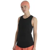 Icebreaker Merino 125 Cool-lite Sphere Iii Tank ärmelloses T-shirt - Black - S