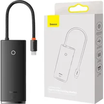 Baseus 6 Ports 5000 Mbit/s, Modell WKQX050001, mit HDMI und SD-Leser