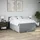 vidaXL Boxspringbett 140 x 200 cm Hellgrau