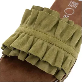 ARA KENT Pantolette für Damen, grün, 37 EU