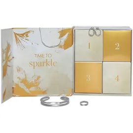 heideman Schmuck-Adventskalender Fineline 2025 silber