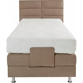 Westfalia Schlafkomfort Boxbett 114 x 210 cm Beige