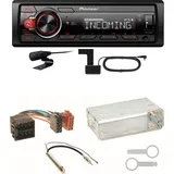 Pioneer MVH-330DAB Bluetooth DAB Einbauset für Seat Ibiza 6L Arosa Cordoba