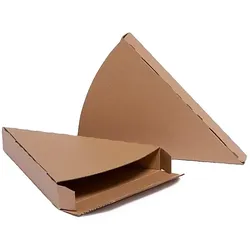 MONOUSO - Schachtel für ein Pizzastück Kraft "Take Away" (25 Stück)