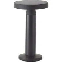 Brilliant LED Außentischleuchte Solar 22 cm Metall/Kunststoff 220 lm schwarz