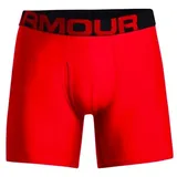 UA Tech 6 Boxerjock red/black S 2er Pack