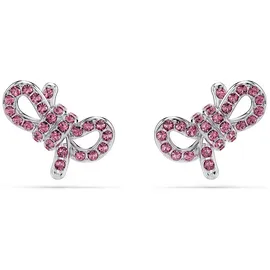 Swarovski Ohrstecker Lifelong Bow Rosa rhodiniert