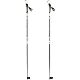 Mc Kinley McKinley Unisex – Erwachsene Active 2.0 Skistock, Black/White/Red, 140 cm