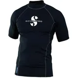 Scubapro T-Flex Herren kurzarm Rash Guard Black UPF-80