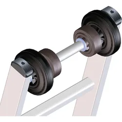 Zarges Mastfahrwerk für Aluminium-Leitern