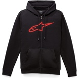 Alpinestars Ageless II Hoodie (Schwarz/Rot, XL