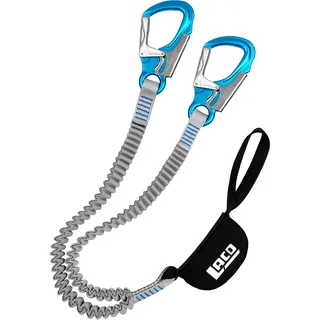 LACD Via Ferrata Pro Evo 3.0 Klettersteigset (Größe One Size, grau)