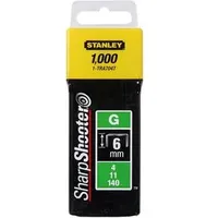 Stanley Klammern Typ G 6mm 1000 St.