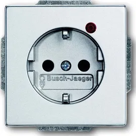 Busch-Jaeger Steckdoseneinsatz 2310 EUGL/VA-83-11 Silber
