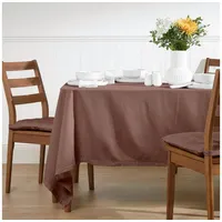 Homescapes Tischdecke aus 100% Baumwolle 138 x 138 cm,