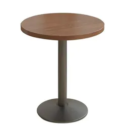 Gastronomiemöbel Bistrotisch Minimalistischer Esstisch Möbel für Cafés, Restaurants Tisch 60cm