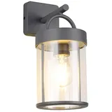 RL Außenwandleuchte Aluminium H 29 cm E27 anthrazit