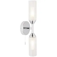 Licht-Erlebnisse Up Down Wandleuchte mit Schalter H: 41 cm